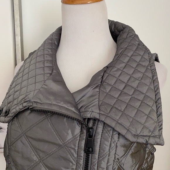 Marc New York Gray Quilted Vest Size Small - Picture 2 of 11